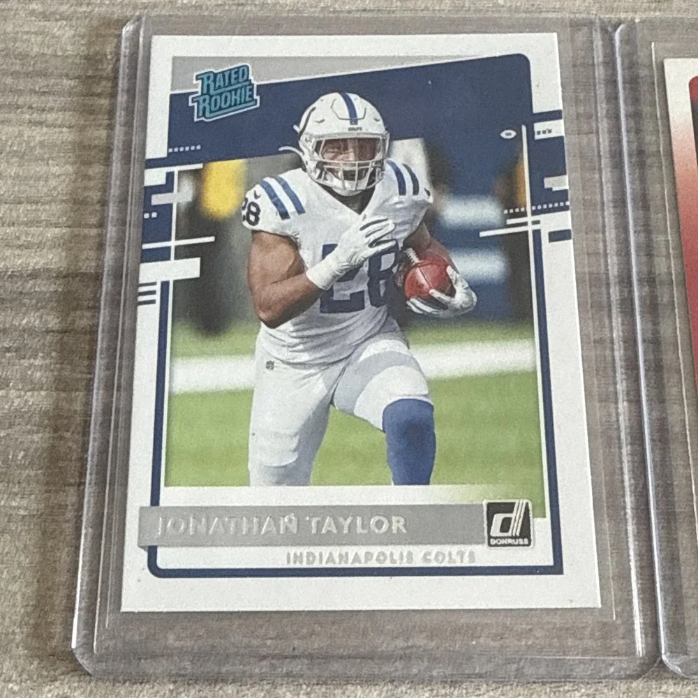 Indianapolis Colts NFL Rookie Card Lot Jonathan Taylor Dwight Freeney Panini